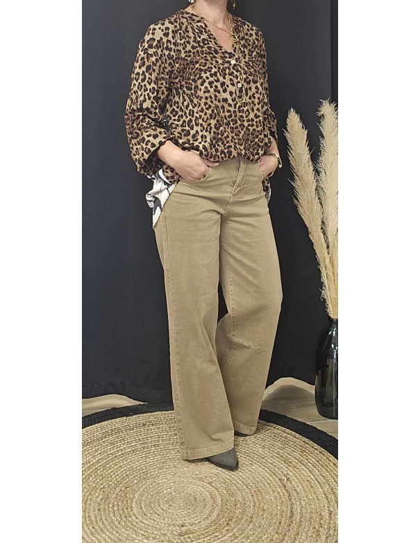 Jean large camel melly and co